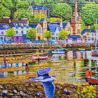 Low Tide at Tobermory Puzzel 636 Stukjes - thumbnail