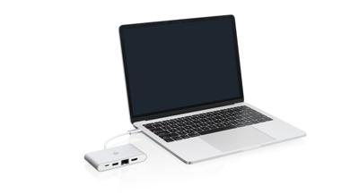 IOGEAR USB-C 4-in-1 4K meerpoorts adapter, GUH3C3PD