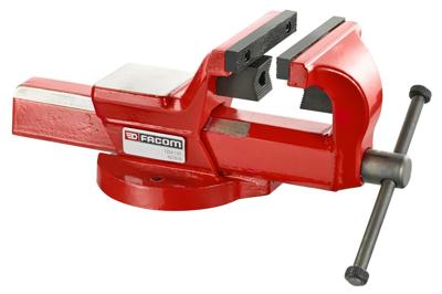 Facom vaste bankschroef voor industrie en onderhoud - 125 mm - 1224.125E