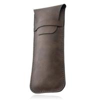 Bruine Brillenhoes van Hoogwaardig PU-leer - thumbnail