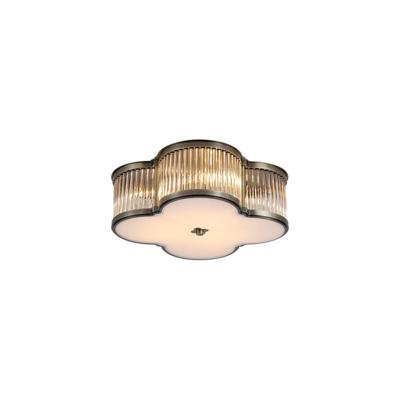 Searchlight PlafondlampLotus antiek messing Ø 39cm - 77210-3AB