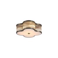 Searchlight PlafondlampLotus antiek messing Ø 39cm - 77210-3AB - thumbnail