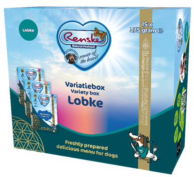 Renske Variatiebox Lobke vers bereid natvoer hond (tetra) 15 x 375 g