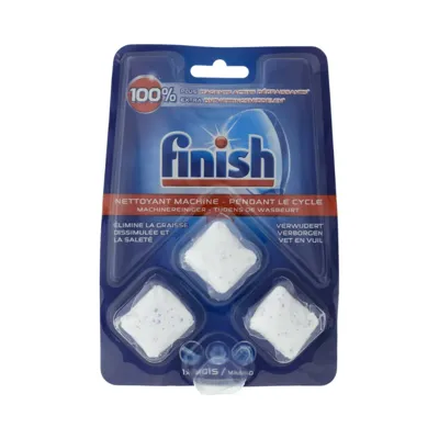 Vaatwasmachine-reiniger tabs Finish 3 stuks