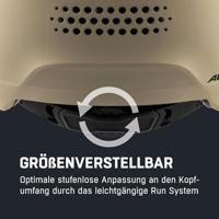 Olympic Sportswear Alpina sports urban helm idol 52-56 mat zand - thumbnail