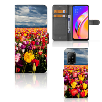 OPPO Reno5 Z | A94 5G Hoesje Tulpen - thumbnail