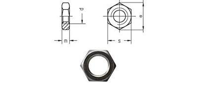 Coming Soon Reserve onderdelen nuts hexagon din 434 m14x1.5