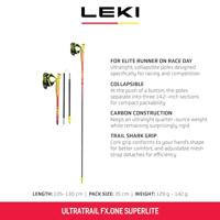 Leki Ultratrail FX.One Superlite Wandelstokken Bright-Red/Neon-Yellow 1250 - thumbnail