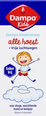 Dampo Kind Kindersiroop Alle Hoest + Vrije Luchtwegen