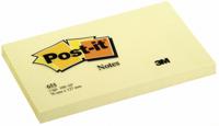 Post-it Notes, 100 vel, ft 76 x 127 mm, kanariegeel (canary yellow) - thumbnail