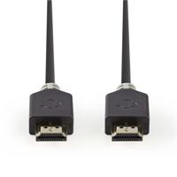 Nedis CVBW34000AT10 High Speed Hdmi-kabel Met Ethernet Hdmi-connector - Hdmi-connector 1,0 M Antraciet - thumbnail