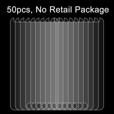 50 stuks voor Galaxy A3 (2017) / A320 0 26 mm 9H oppervlaktehardheid 2.5D explosieveilige getemperd glas scherm Film geen retailpakket