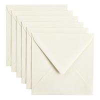 Envelop Papicolor 140x140mm anjerwit pak à 6 stuks - thumbnail