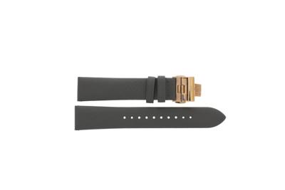 Horlogeband Armani AR1723 Leder Taupe 20mm