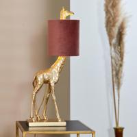 Light & Living Tafellamp 'Giraffe' 61cm, kleur Oud Roze - thumbnail
