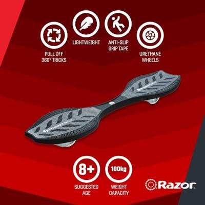 Razor RipStik Air Pro zelfbalancerende scooter Zwart, Grijs - thumbnail