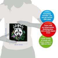 Ravensburger creart - pixie cold edition raccoon - thumbnail