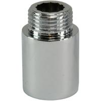 Riko Kraanverlengkoppeling - 3/4x15 - Chroom - thumbnail