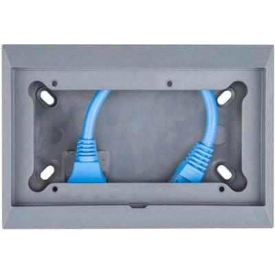 Victron Energy Wall mounted enclosure for 65 x 120 mm GX-panels Houder ASS050300010 130 mm x 88 mm x 40 mm Geschikt voor model (ondulator): Victron GX Paneels Victron Energy Wall mounted enclosure for 65 x 120 mm GX-panels Houder ASS050300010 130 mm x 88 mm x 40 mm Geschikt voor model (ondulator): Victron GX Paneels