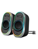 PC speakers Spirit of Gamer SP-5500BK Zwart 3 W 6 W Bluetooth luidspreker - thumbnail