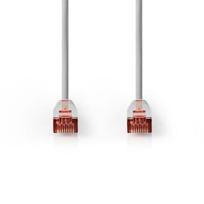 CAT6 S/FTP-Netwerkkabel | RJ45 (8P8C) Male - RJ45 (8P8C) Male | 5,0 m | Grijs