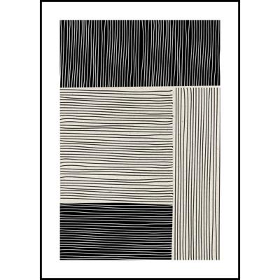 Wanddecoratie Rib 50x70