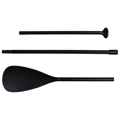 Stand-up paddleboard opblaasbaar zwart en wit - thumbnail
