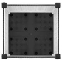 Plantenbak verhoogd 40x40x23 cm polypropeen - thumbnail