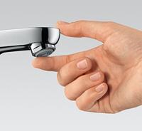 Hansgrohe Focus E2 wastafelkraan highriser inclusief ComfortZone 190 met waste chroom 31608000 - thumbnail