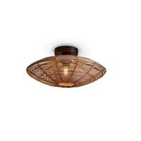GOOD&MOJO Plafondlamp 'Tanami' Rotan, 40cm, kleur Naturel - thumbnail