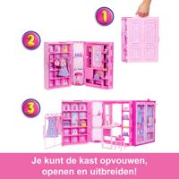 Barbie Super Kledingkast Speelset - thumbnail