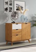 Dressoir Borneo Natuur Grenenhout 96x40x79cm FSC gecertificeerd - thumbnail