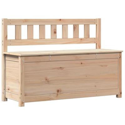 Bankje 110x41x76,5 cm massief grenenhout