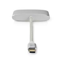 Nedis CCTB64760AL02 Usb Type-c Multi-adapterkabel Type-c Male - Usb A Female + Vga Female + Usb Type-c Female. 0,2 M Aluminium - thumbnail