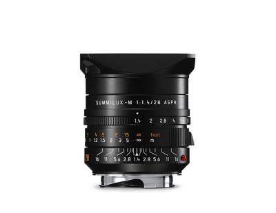 Leica 11668 Summilux-M 28mm F/1.4 ASPH Black Chrome Leica 11668 Summilux-M 28mm F/1.4 ASPH Black Chrome