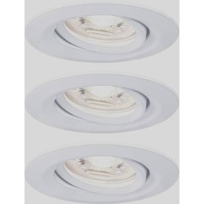 Paulmann 94293 EBL Nova mini Coin LED-inbouwlamp Set van 3 stuks LED 4 W Wit