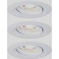 Paulmann 94293 EBL Nova mini Coin LED-inbouwlamp Set van 3 stuks LED 4 W Wit - thumbnail