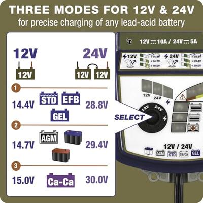 TecMATE batterieladegerät "optimate 7 12v-24v" optimate 7 charger 12v/24v