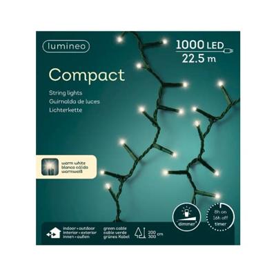 Kerstverlichting compact rice lights 1000 warm wit - thumbnail