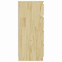 Bijzetkast 60x36x84 cm massief grenenhout - thumbnail