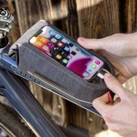 RIXEN & KAUL frametas "frame bag waterproof frame bag r&k waterproof grey duo adapter - thumbnail