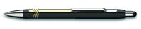 Schneider S-138703 Balpen Epsilon Touch Blauwschrijvend, Huls Zwart/goud - thumbnail