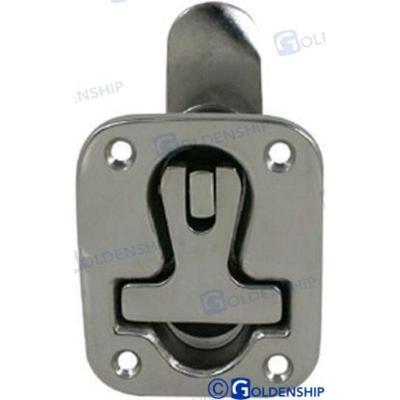 Tiradores GS72422 - TIRADOR INOX ""T"" CUAD. C/LLAVE 63X76