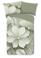 Good Morning Dekbedovertrek "" - Groen - (140x200 cm) - Katoen - thumbnail