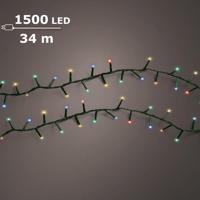 Basic kerstverlichting LED compact 1500 multi - thumbnail