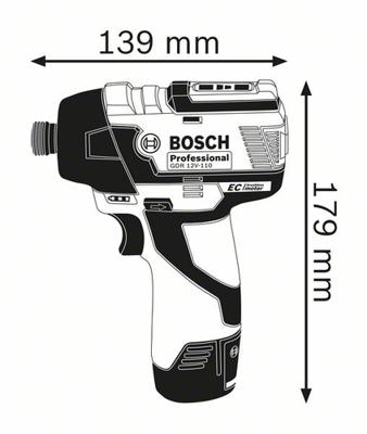 Bosch Professional Bosch Power Tools 06019E0005 Accu-draaislagmoeraanzetter 110 Nm 12 V Aantal meegeleverde accus: 2 Li-ion Incl. 2 accus Bosch Professional Bosch Power Tools 06019E0005 Accu-draaislagmoeraanzetter 110 Nm 12 V Aantal meegeleverde accus: 2 Li-ion Incl. 2 accus