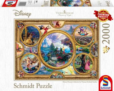 Puzzel Disney Dreams Collection, 2000 stukjes