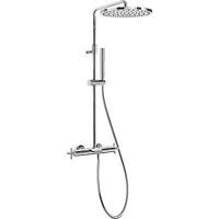 TRES Bimax regendouche set opbouw met 30cm hoofddouche incl. baduitloop 06331201 - thumbnail