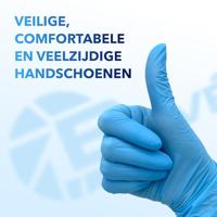 KitXpert Nitril Wegwerphandschoenen Doos 100 stuks - Maat M - thumbnail