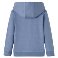 VidaXL Kindertrui met capuchon 104 gemêleerd blauw - thumbnail